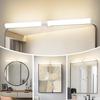 Applique murale LED miroir - NETTLIFE - 60 cm - Blanc - 8 W - 4000 K