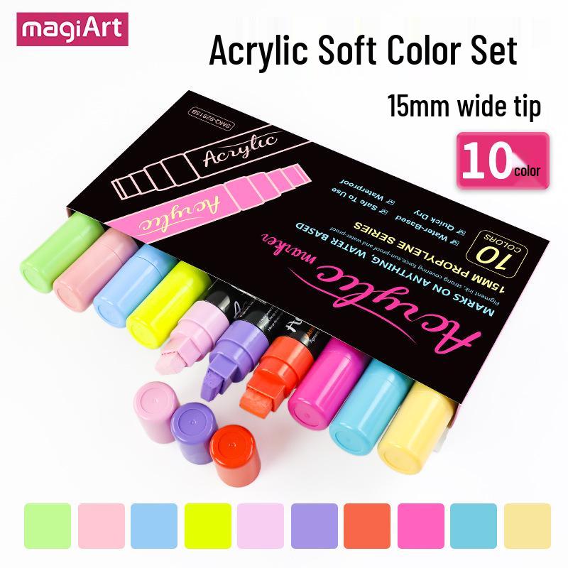 Somich 15MM Large Capacity Acrylic Marker for Posters & Graffiti