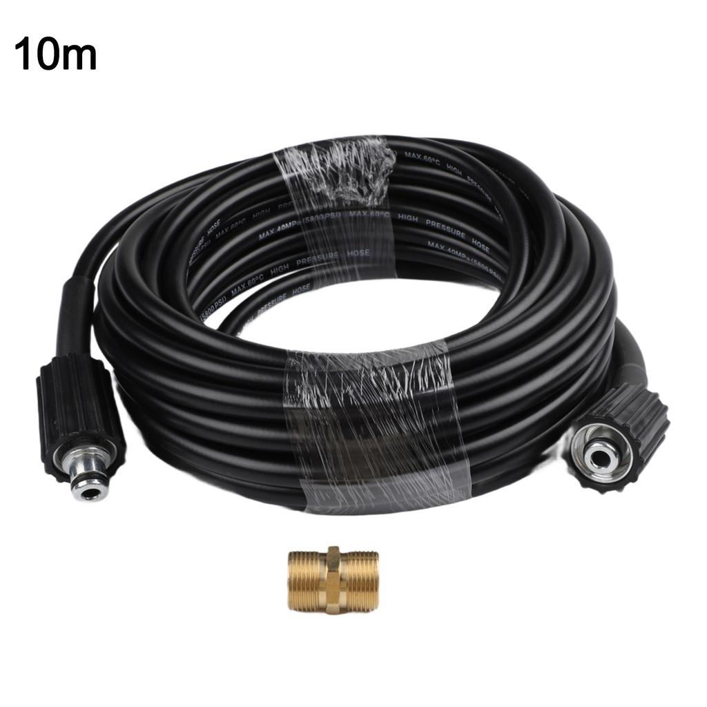 Commercial Use Hose M22 Connector 10 Meters 15 Meters M22 14mm Pressure Washer Hose Leak-proof Performance Easy Installation