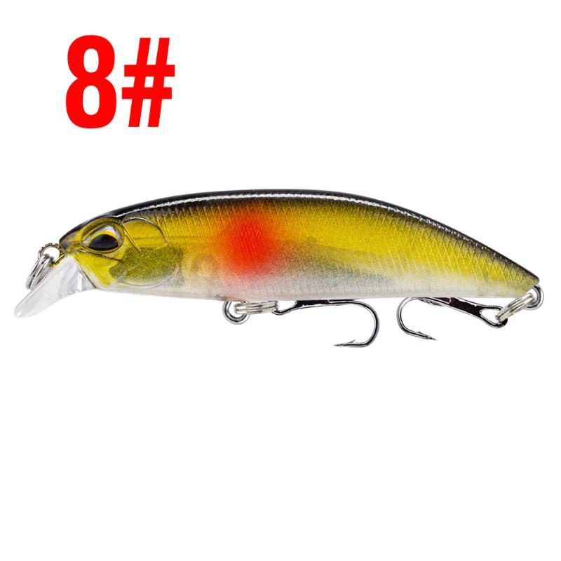 1Pc Long-Distance Casting Hard Bait Lure 7Cm 8G Diving Artificial Plastic Fishing Bait For Lure Fishing