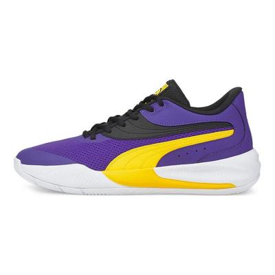 Triple Basketball Prism Violet Spectra Yellow Unisex Sneakers Purple 376640-10