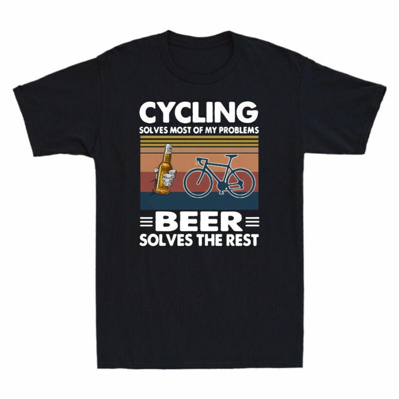 The Of Rest My Problem Cycling Unisexs Vintage Tee Tshirt Most Solves Solves Beer S