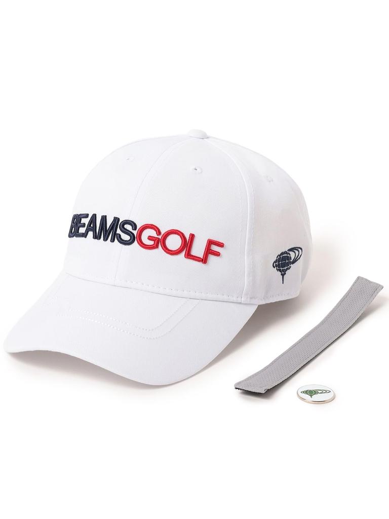 Beams Golf Standard Cap 2 White