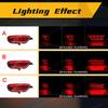 Brake Light For Mazda CX5 CX-5 2017 2018 2019 2020 2021 Rear Bumper Light Turn Signal Reflector Lamp Assembly Driving Taillight