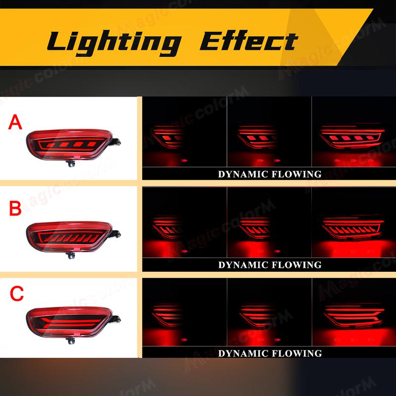 Brake Light For Mazda CX5 CX-5 2017 2018 2019 2020 2021 Rear Bumper Light Turn Signal Reflector Lamp Assembly Driving Taillight