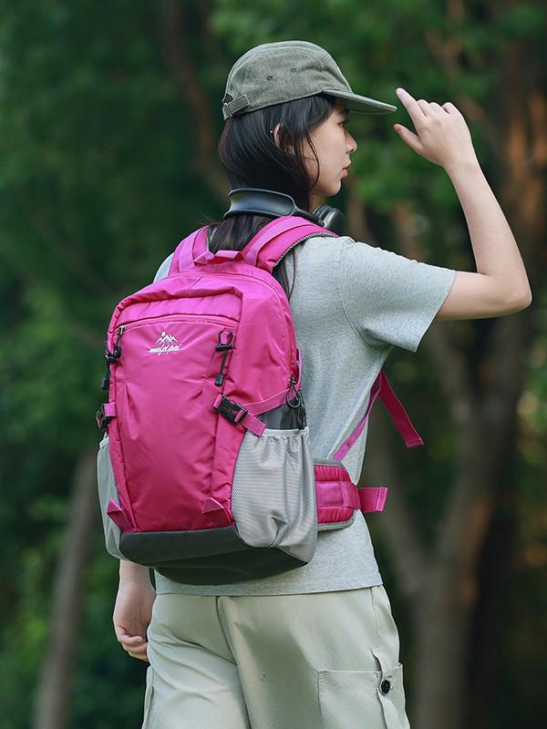 Leichter wasserabweisender Wanderrucksack für Damen & Herren - Großes Fassungsvermögen für Camping & Kurztrips