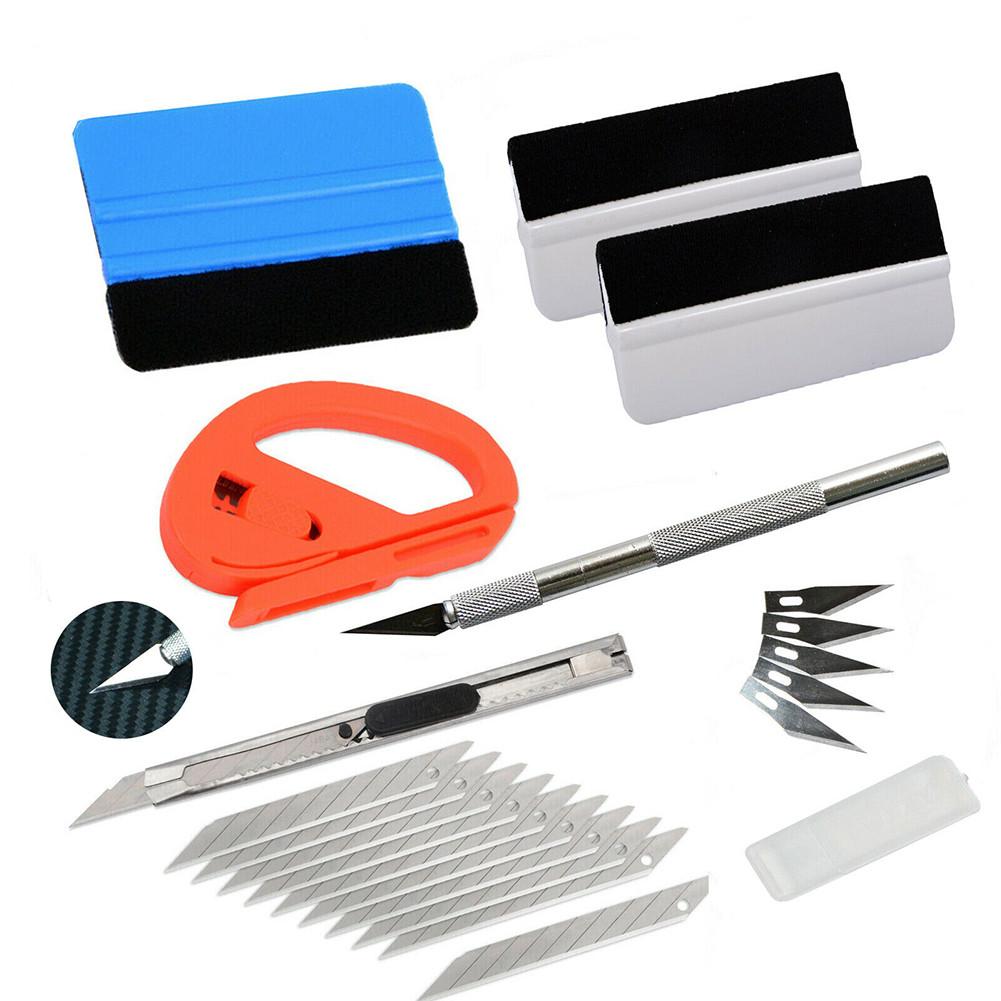 

Приложение Окно Tint Scraper Kit Клинки Автомобиль Cutter