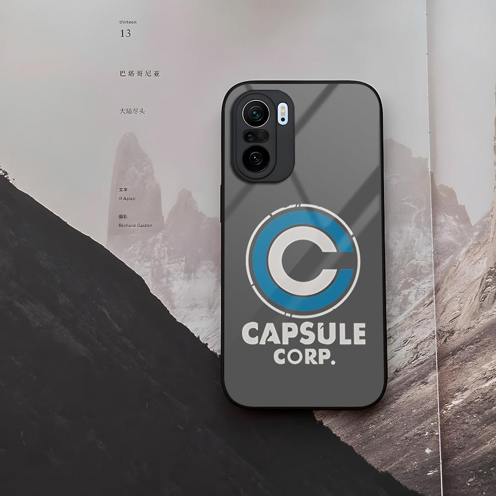 Capsule Corp Skullies Phone Case Tempered Glass For Xiaomi 15 14 12 Lite Pro 13 11t Lite POCO M6 M5 X6 X5 X3 F5 F6 Pro Cover