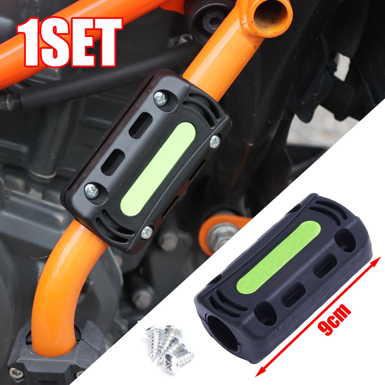 22mm Motorcycle Crash Bar Bumper Protection Engine Anti Drop Guard Modified for BMW R1200GS Honda Kawasaki Suzuki MT07 чёрный