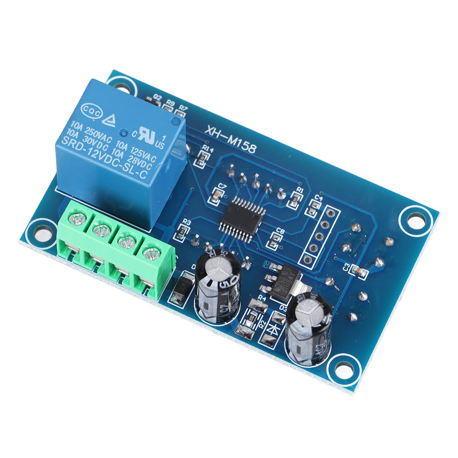 

DC12V Timer Relay 0 To 99S Intermittent Output Digital Display Switch Control Board for Factory Laboratory