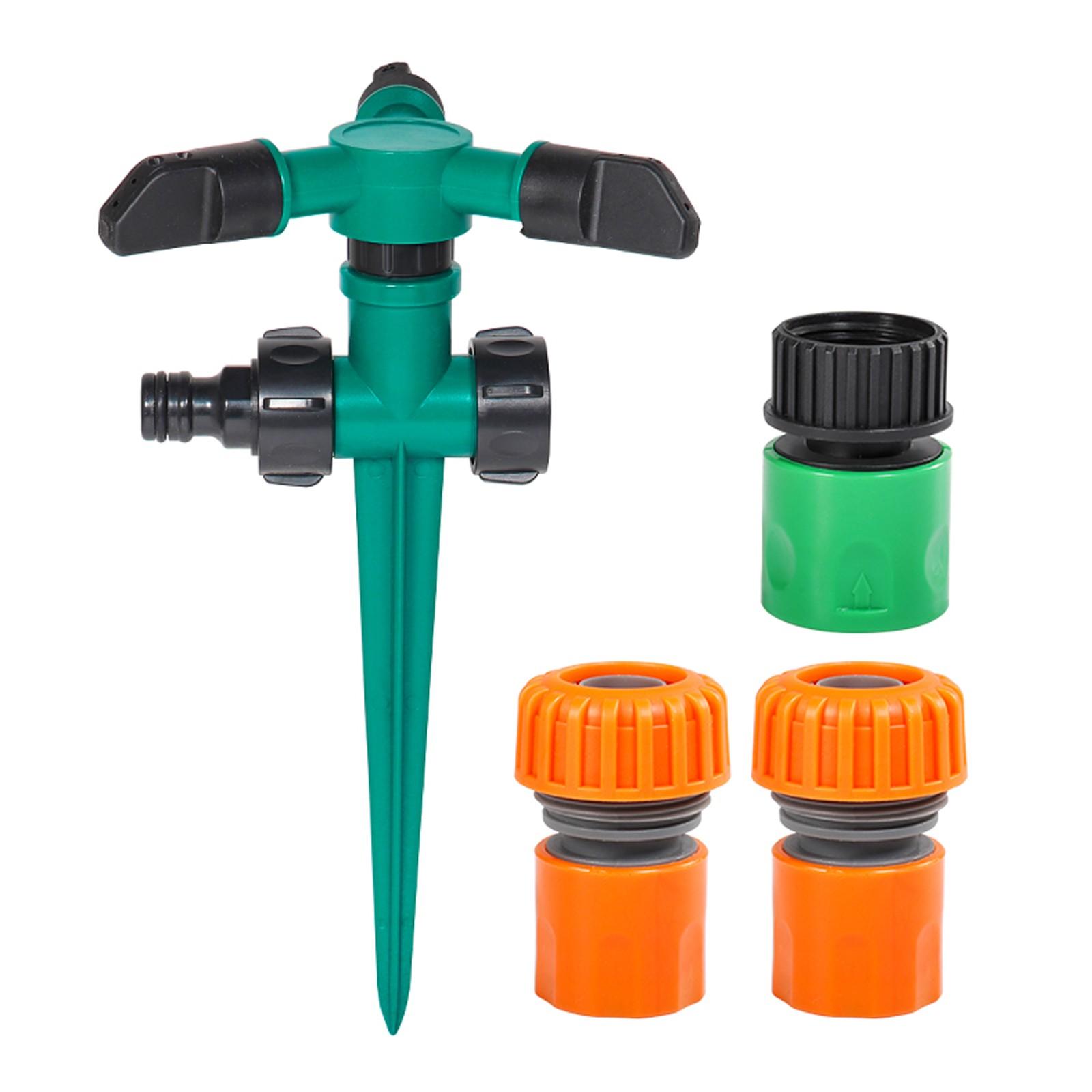 

Спринклер большой площади покрытия садовый спринклер автоматический вращающийся на 360 градусов спринклер для и садовой вращающейся системы орошения 40 мл One Size