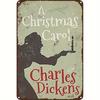 Charles Dickens A Christmas Carol Vintage Metal Sign  Classic Wall Art for Holiday Decor Home  Library Perfect Gift B