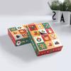 Runtowo 5Pcs Christmas Surprise Hole Box 12Grid Christmas Advent Calendar Box Home Christmas Party Gift Box 2026 Christmas Gift