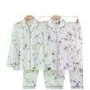 Dingdang Guifei Women's Autumn/Winter Two-Piece Pajama Set: Turn-Down Collar, Long Sleeve, Long Pants, Comfortable & Fashionable Homewear.