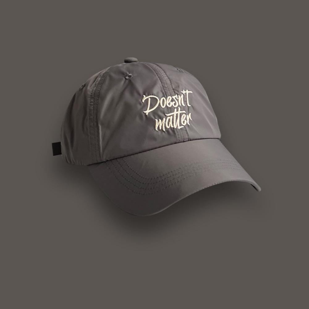 

Breathable Quick-Drying Cap Waterproof Sun-Proof Sun Hat Summer Spring Baseball Cap Outdoor Sports серый