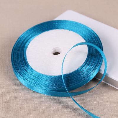 

Wide 6mm~50mm 22meters/roll Peacock Blue Satin Ribbon Sewing Christmas Wedding Party Decoration Gift Wrap Handmade Material silk ribbon