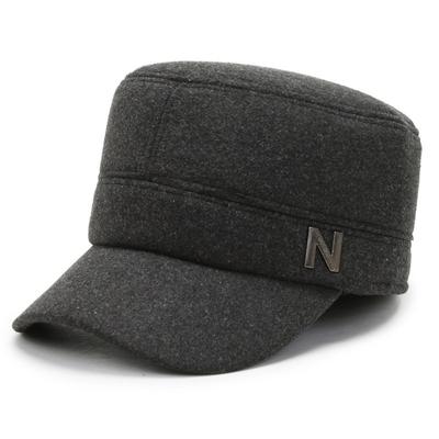 Winter Thickened and Fleece Lei Feng Leather Hats for Middle Aged and Elderly People Cold Proof  Windproof Ear Protecting and Warm Dad Hats