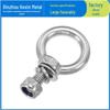 M6 Lifting Eyebolt with Hex Nut and Washers for Hanging Chains/Ropes