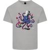 Octo Chef Funny Octopus Cook Cooking Unisexs Light Cotton TShirt