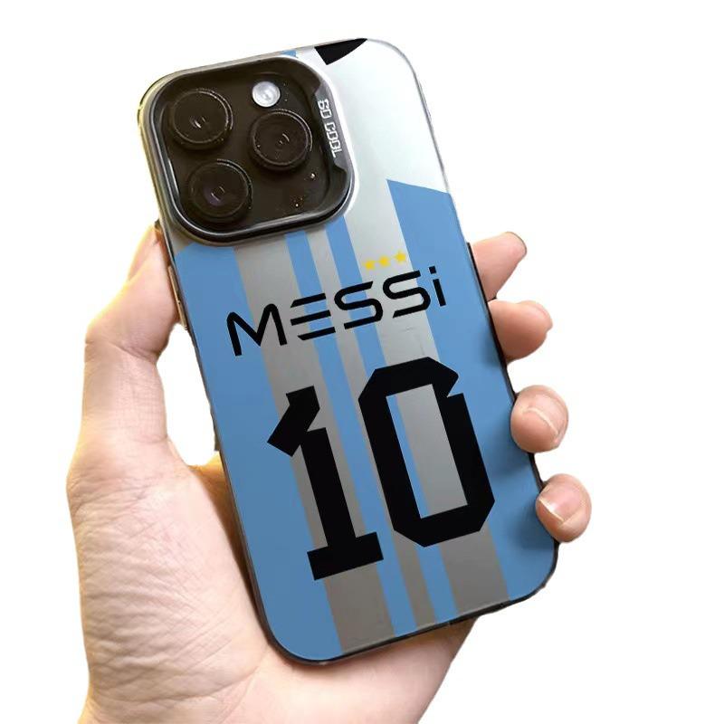 Apple 15 Pro Max, 16 Pro, 14 Plus, 13, and 12 Pro 'Lucky Number 10' Phone Case - European & American Niche Design