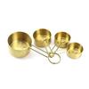 Yicang Gold Edelstahl Messbecher & Löffel Set