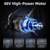 Bicicletă Electrică TTGO E-SUVO Motor 250W Baterie 48V15Ah Autonomie Maximă 120km Anvelope 27.5“ × 2.4” Cadru Suspensie Completă Frâne cu Disc Hidraulice Shimano 7 viteze