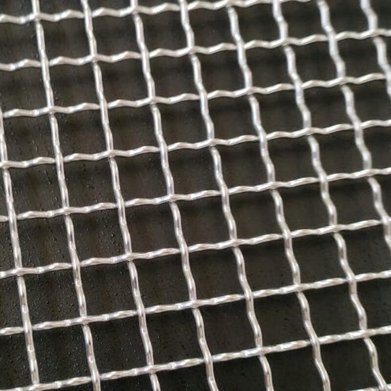 Zhi Shi Rectangular Stainless Steel BBQ Grill Net