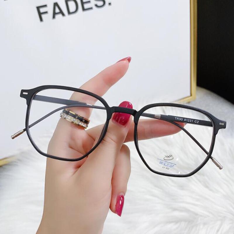 

10 -1.5 -2.0 -2.5 -3.0 -3.5 -4.0 to -6 Finished Myopia Eyeglasses Women Men Polygon Eyewear Students Short-sight Eyeglasses Minus 0