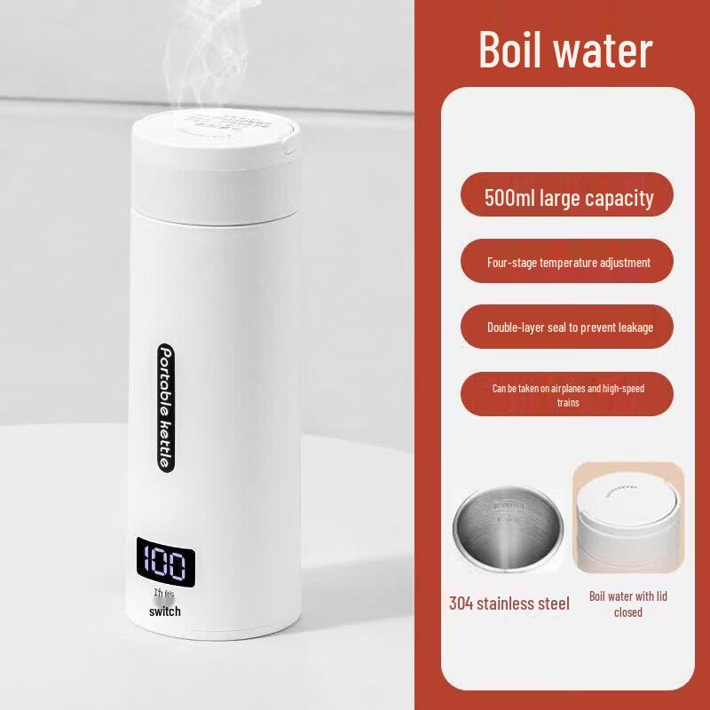 Youluo Portable Travel Electric Kettle