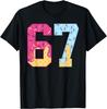 67 Ice Cream Drip Meme Six Seven Gen Alpha Slang T-Shirt Mens Womens Tees Top Unisex T-Shirt Mens Womens Tees Top