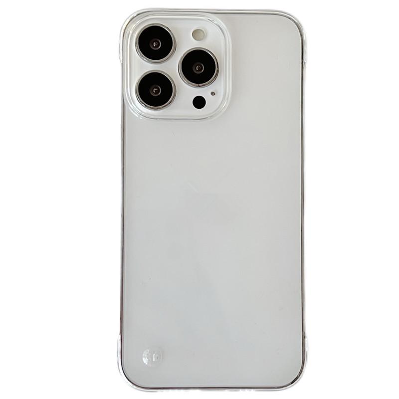 High Transparency Borderless iPhone 16e Case: Compatible with iPhone 11, 12, 13, 15, 17 - Durable, Large Hole Design.