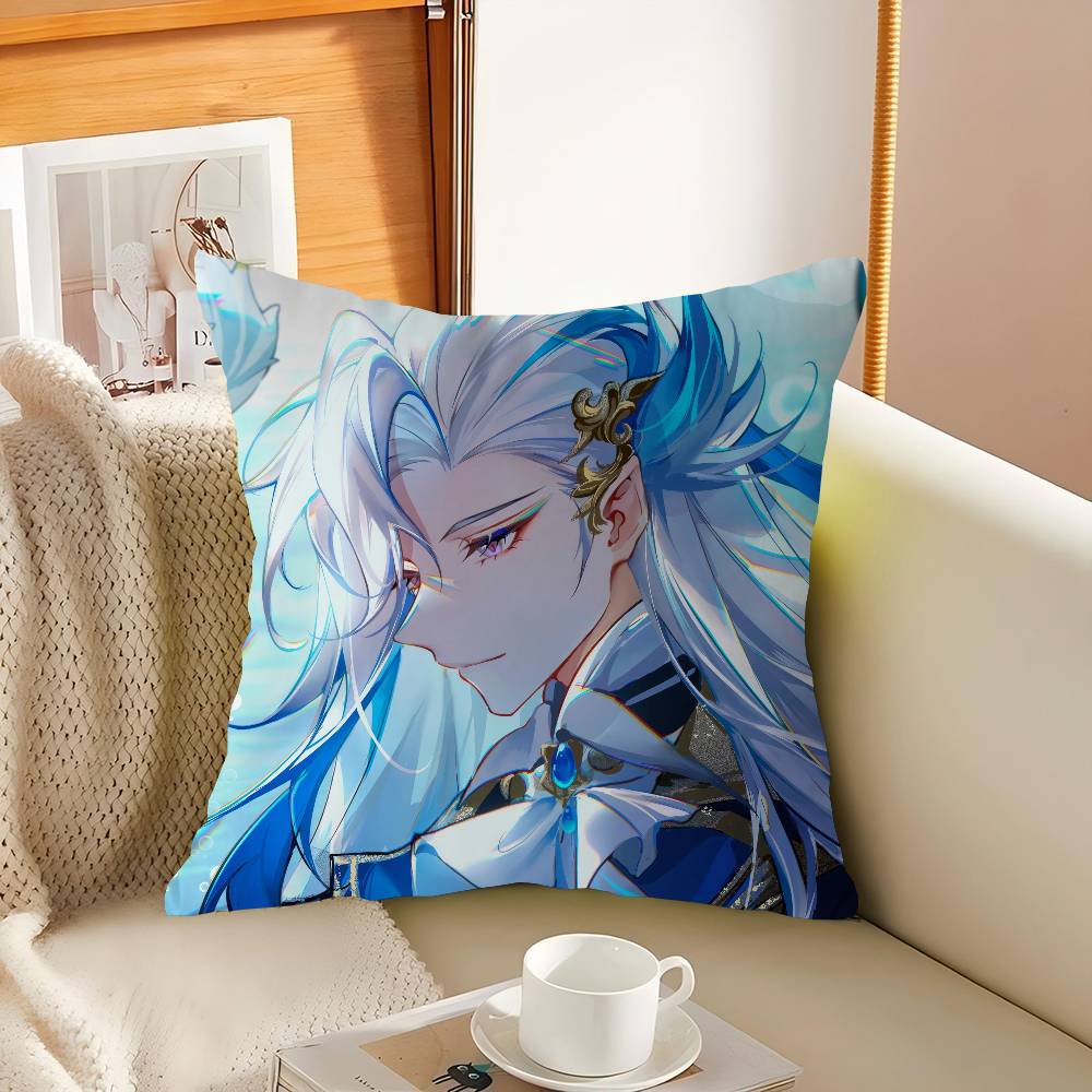 

N-Neuvillette Cushion Cover Pillow Cover Decor Pillowcase Printed Cushion Case For Couch 12x12Inch