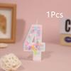 Creative Theme 0-9 Number Cake Decorations Suitable for Home Parties Birthday Party Favors