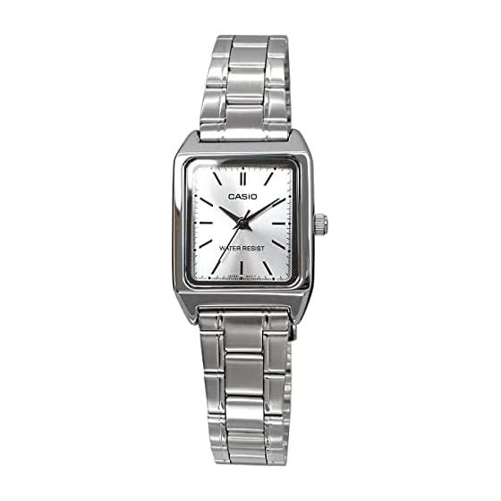 [Casio] CASIO Standard Quartz Ladies Watch LTP-V007D-7E Silver Metal Band Overseas Model [Parallel Import]