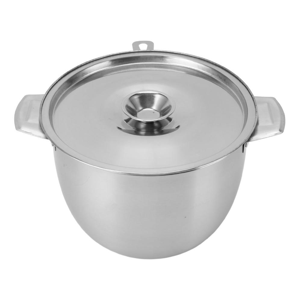 2.8L Grease Container 304 Stainless Steel Oil Filter Pot Sturdy Oil Storage Tank  Fryer Oil Storage