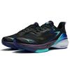 361 Cushioning Slip Resistant Abrasion Resistant Low Top Running Shoes Men's Black Blue 572112237-1