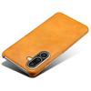 For Samsung Galaxy M56 5G Case Calf Texture PU Leather Hard PC Protective Phone Cover