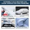3 pièces Dispositif électromagnétique de déneigement de voiture antigel Instrument de déneigement Voiture solaire Déneigeuse Dégivreur Pare-brise Dégivreur