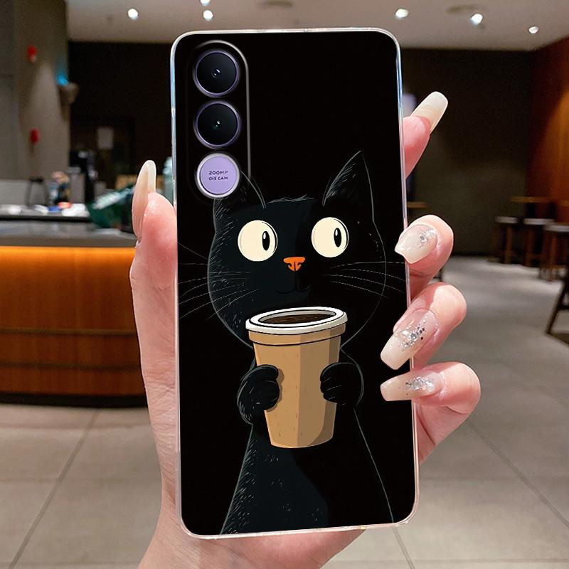 Casing For Vivo V70 FE V70FE 5G V2550 Phone Case Aesthetic Luxury Cute Cool Boys Girls Soft Silicone Transparent TPU Cover Shell