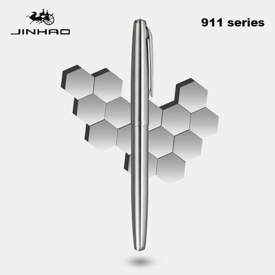 Stilou Jinhao 911 Luxos Elegant Corp Integral din Oțel Vârf EF Stilouri cu Cerneală pentru Caligrafie Afaceri Școală Rechizite Birou Papetărie