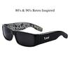Locs Hardcore Black Sunglasses 142mm 0103, Black/Bandana Black,
