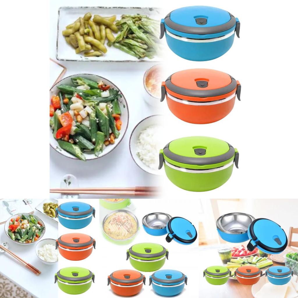 Premium Insulated Stainless Steel Double Layer Lunch Box With Durable Seal For Adults