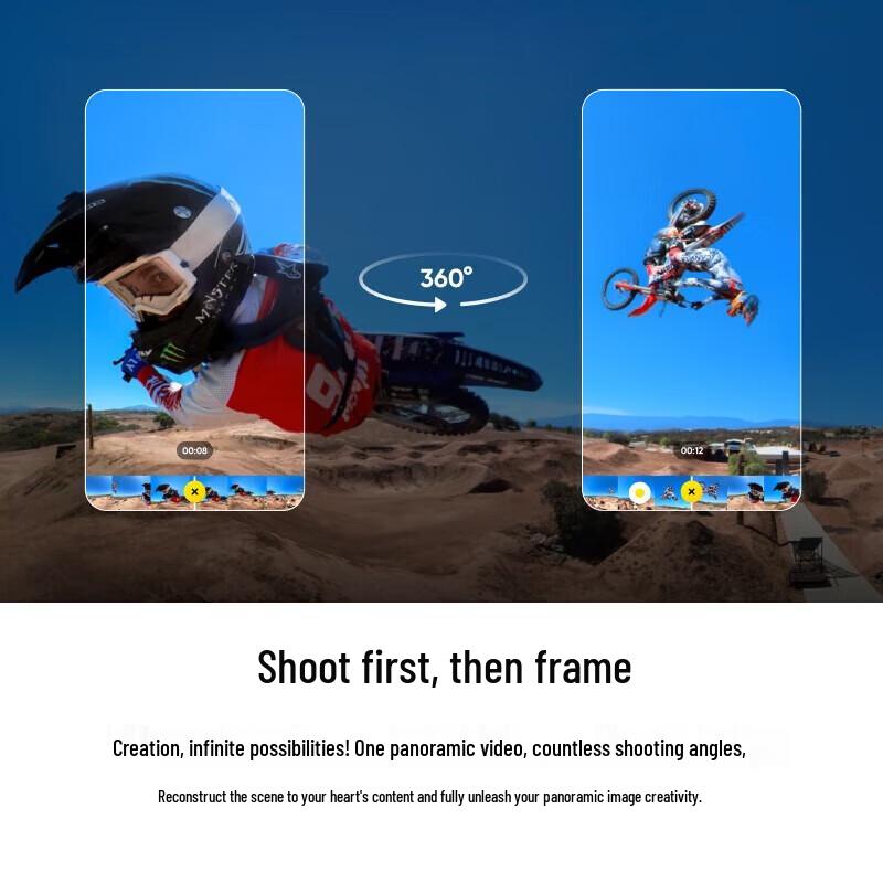 Insta360 X3 5.7K 360-Degree Panoramic Action Camera (CN version)