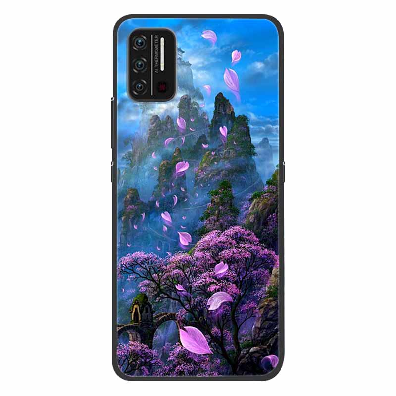 For UMIDIGI A7S Case Marble Soft Silicone Back Case for UMIDIGI A7S Phone Cover for UmidigiA7S A7 S A 7S Coque Funda Bag