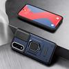 KEYSION Shockproof Case for OnePlus Nord 5 5G Slide Camera Lens Protection Metal Ring Stand Phone Cover for One Plus 1+ Nord 5