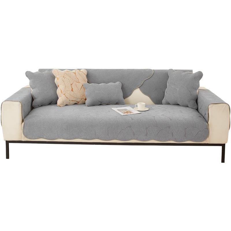Four Seasons Universal Sofa Cushion Chenille Modern Simple All-inclusive Sofa Cushion Non-slip Sofa Cover Cover Cloth