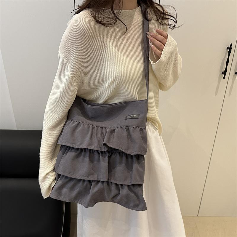 

Милая повседневная холщовая сумка-тоут женская большая с кружевной отделкой весна лето цветочная сумка Faionable ручная сумка с краем в виде листа лотоса