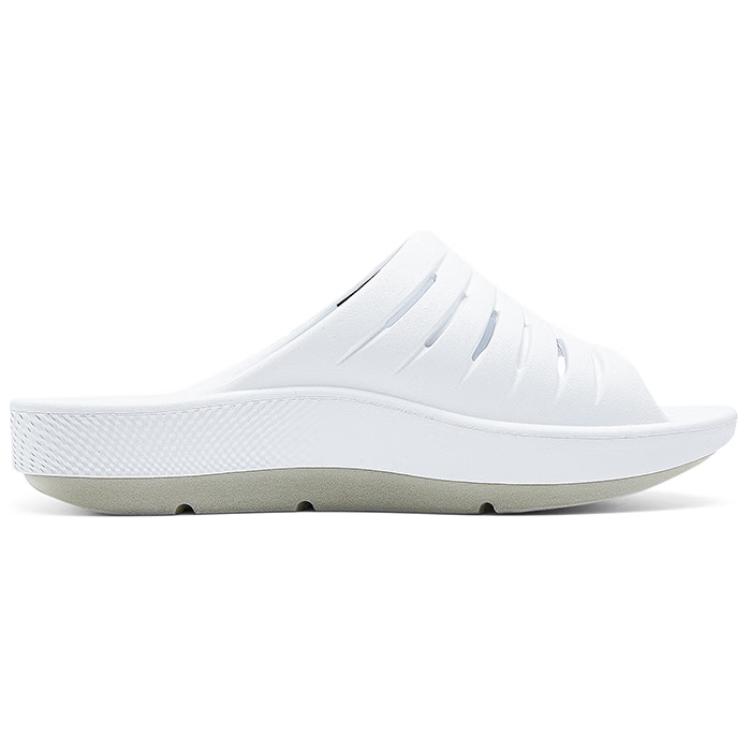 Skechers Codzienne Oddychające Ciche Wsuwane Sandały Damskie Sandały Białe 141706-WGY