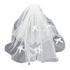 Girls Bowknot Bridal Veil for Girls Studded Bows Bridal Veil Detail for Evening Dinner Dress Stylish Outfits