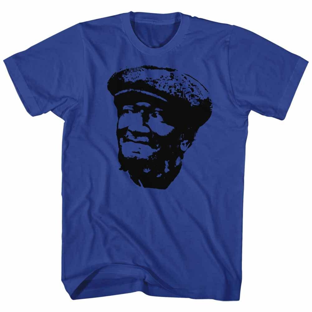 Sanford Son Funny 70 TV Show Fred Is Looking Blue Men T Shirt REDD FOXX XXL
